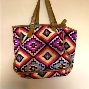Patterned Tote Bag